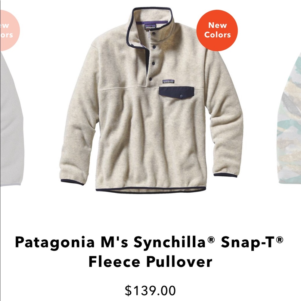 Patagonia snap over fleece jacket (MAKE OFFERS ))